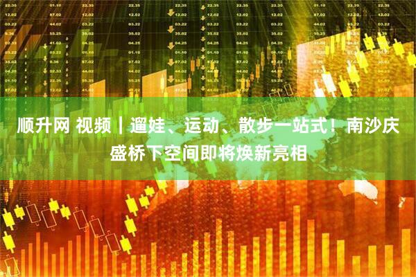 顺升网 视频｜遛娃、运动、散步一站式！南沙庆盛桥下空间即将焕新亮相